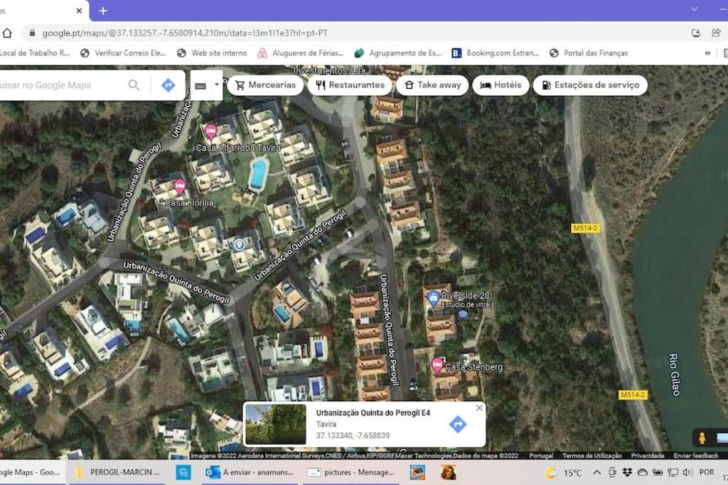 Casa Na Colina - Moradia Com Piscina Villa Tavira Kültér fotó